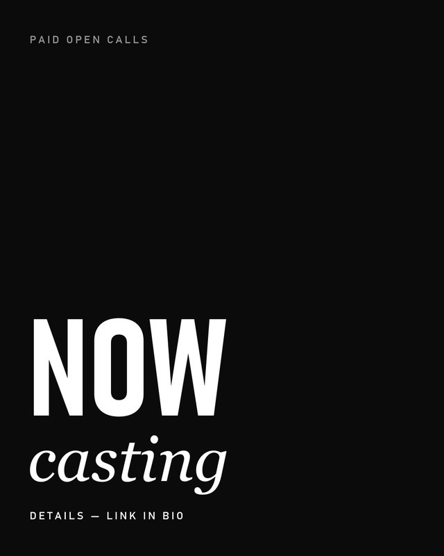 Now casting